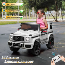 Load image into Gallery viewer, Licensed 2025 Mercedes AMG G63 | 24V Kids Ride On Car | 1 Seater | Upgraded | Leather Seat | Remote