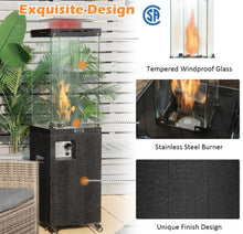 Load image into Gallery viewer, Elegant Heavy Duty Powerful 41,000 BTU Outdoor Propane Patio Heater With Metal Hood | Flameout Protection | Waterproof Cover