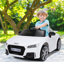 Load image into Gallery viewer, 2025 Licensed Audi TT RS Ride On Car Upgraded | 12V | 1 Seater | Music | Seat Belt | LED Lights | Remote