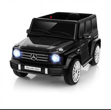 Load image into Gallery viewer, Licensed 2025 Mercedes-Benz 12V AMG G500 Gwagon 1 Seater Kids Ride On Car | Bluetooth | LED Lights | Remote | Rocking Mode | 4x4