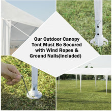 Load image into Gallery viewer, Very Cool 10x30 FT Heavy Duty Outdoor Canopy Tent With 6 Removable Sidewalls | 2 Doorways | Transparent Windows | Spacious | Patio
