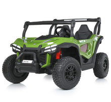 Load image into Gallery viewer, 2025 Upgraded 24Volt XL 2 Seater 4x4 Journey Kids Ride On Car Dune Buggy | Leather Seats | Rubber Tires | Remote