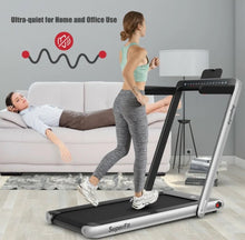 Load image into Gallery viewer, Heavy Duty Modern 2.25HP 2-in-1 Foldable Walking Pad Treadmill With Dual Display | App Control | Space Saver | Quiet Motor | High Performance Speaker | Remote Control