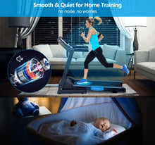 Load image into Gallery viewer, Heavy Duty Folding Electric Motorized Power Treadmill Machine | LCD Display | 2.25HP | 3 Incline Levels | Space Saver | Smooth & Quiet