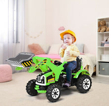 Load image into Gallery viewer, New 2025 Kids Ride On Car 12V / Tractor With Front Loader | Excavator | 2 Speeds | Horn | Push To Start | Seatbelt |