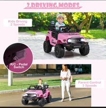 Load image into Gallery viewer, 2025 Licensed Toyota FJ Cruiser 12Volt 2 Seater Upgraded Kids Ride On Car / Truck | Lights | Suspension | Push To Start | Horn | Music | Remote