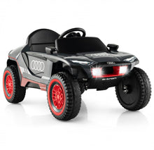 Load image into Gallery viewer, Super Cool 2025 Licensed 12V Audi Kids Ride On Car Upgraded | E-Tron Racing Car | 2 Speeds | Seatbelt | Music | Remote