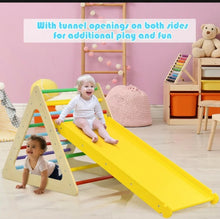 Load image into Gallery viewer, Super Adorable Heavy duty 5-in-1 Rectangle | Triangle Fun Playground Set | With 2 Playful Ramps | For Hours Of Fun