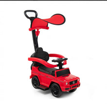 Load image into Gallery viewer, New 2025 | Licensed Mercedes G-Class Push Car with Guardrail and Sun Shade | Comfy Seat | 3-In-1