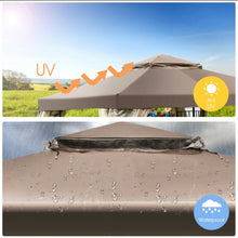Load image into Gallery viewer, Heavy Duty Classy Awning Patio Structure Canopy Tent 10x10ft | No Screws For Structure Required | Easy Set Up | Waterproof | Weather Resistant
