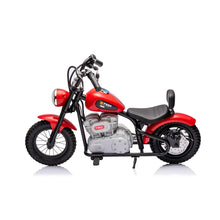 Load image into Gallery viewer, 2025 Cool 1 Seater Motorcycle E-Chopper Ride-On | 14+ | 36V | Up To 25KPH | Holds 177Lbs | Real Rubber Tires | 350W Brushless Motor