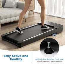 Load image into Gallery viewer, Heavy Duty Powerful Under Desk Walking Treadmill Pad Treadmill With Touch LED Display | Anti Slip | Widened Running Belt | Holds 220lbs