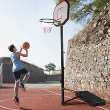 Load image into Gallery viewer, Super Cool Basketball Net Hoop Heavy Duty 43 Inches Indoor | Outdoor | Adjustable Height | Can Be Filled With Sand / Water | 6.6’ - 10’