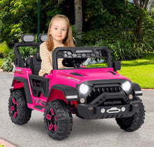 Load image into Gallery viewer, Super Cool 2025 Landar Power Jeep Style 12V | 1 Seater Kids Ride On Car | LED Lights | Music | Remote