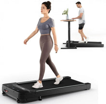 Load image into Gallery viewer, Heavy Duty Powerful Under Desk Walking Treadmill Pad Treadmill With Touch LED Display | Anti Slip | Widened Running Belt | Holds 220lbs