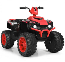 Load image into Gallery viewer, Super Cool 12V Kids Ride On ATV, Car 1 Seater | LED Lights | Heavy Duty Tires | Ages 3-7 | Music | 2 Speeds | Upgraded