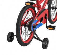 Load image into Gallery viewer, Very Cool 18β Kids Pedal Bicycle W Kickstand, Coaster Brake Ages 4-8 | Bell | Adjustable Seat | Easy Assembly | Removable Training Wheels | Anti-Slip Tires