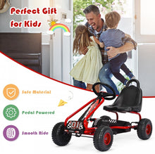 Load image into Gallery viewer, 2025 Super Cool Upgraded 4 Wheel Pedal Powered GoKart Ride On Car | Adjustable Seat | Heavy Duty Seat | Enclosed Chain For Safety