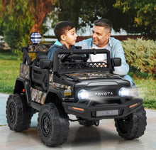 Load image into Gallery viewer, 2025 Licensed Toyota FJ Cruiser 12Volt 2 Seater Upgraded Kids Ride On Car / Truck | Lights | Suspension | Push To Start | Horn | Music | Remote