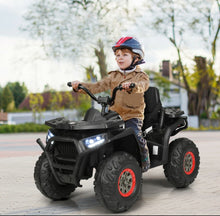 Load image into Gallery viewer, 2025 Upgraded 12V ATV 4 Wheeler Ride On Toy / Car 1 Seater | LED Lights | 2 Speeds | Seat Belt | 4 Wheel Suspension | Push To Start | USB Ready | Big 1 Seater