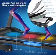 Load image into Gallery viewer, Heavy Duty Folding Electric Motorized Power Treadmill Machine | LCD Display | 2.25HP | 3 Incline Levels | Space Saver | Smooth & Quiet