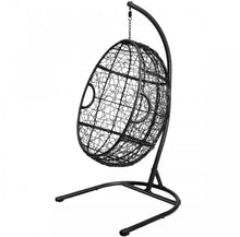 Load image into Gallery viewer, Outdoor / Indoor Patio Egg Swing Chair W/ Stand, Cushion, Pole, Basket - Heavy Duty Chair | Very Comfy Cushions | Hammock | Comes In 2 Colours | Holds 250lbs