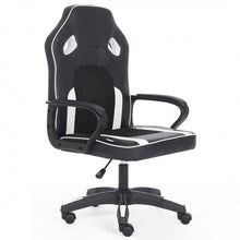 Load image into Gallery viewer, Classy PU Leather Gaming Chair, Ergonomic Swivel Computer Chair with 5 Wheels, Armrests for Home, Office