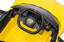 Load image into Gallery viewer, 2025 Licensed 12V Chevrolet Corvette C8, 1 Seater Kids Ride On Car Upgraded | Leather Seat | Rubber Tires | LED Lights | Remote