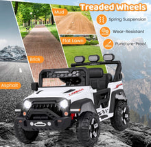 Load image into Gallery viewer, Super Cool 2025 Landar Power Jeep Style 12V | 1 Seater Kids Ride On Car | LED Lights | Music | Remote