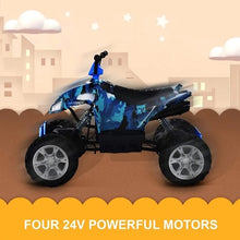 Load image into Gallery viewer, Super Cool 2025 | 4x4 Atv 24V 4 Wheeler Kids Ride On | LED Lights | Ages 3-9