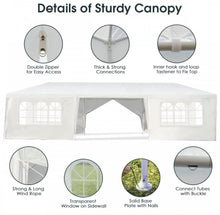 Load image into Gallery viewer, Very Cool 10x30 FT Heavy Duty Outdoor Canopy Tent With 6 Removable Sidewalls | 2 Doorways | Transparent Windows | Spacious | Patio