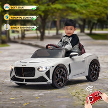 Load image into Gallery viewer, 2025 Licensed 12V Bentley Bacalar Ride On Car 1 Seater Upgraded | Seatbelt | Push To Start Button | Music | Lights | Remote