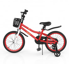 Load image into Gallery viewer, Very Cool 18β Kids Pedal Bicycle W Kickstand, Coaster Brake Ages 4-8 | Bell | Adjustable Seat | Easy Assembly | Removable Training Wheels | Anti-Slip Tires