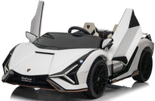 Load image into Gallery viewer, 2025 Licensed 24V Sian 2 Seater 24V Kids Ride On Car Upgraded | Leather Seats | Rubber Tires | 4x4 | Remote