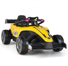 Load image into Gallery viewer, 2025 New 12V Formula 1 Style Racing Ride On Car 1 Seater Upgraded | Lights | Horn | Music | USB Ready | Rear Shocks | Big Seat | Seatbelt | Remote