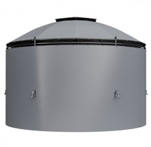 Load image into Gallery viewer, Heavy Duty Elegant 11.5 FT Outdoor Patio Round Dome Gazebo Canopy Shelter With Double Roof | Steel | Premium Polyester | Water Resistant