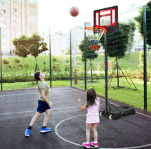 Load image into Gallery viewer, Super Fun Portable Adjustable Height Basketball Net Hoop With Wheels | 4.3ft-8.2ft | Indoor | Outdoor