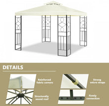 Load image into Gallery viewer, Super Duty Beautiful 2 Tier 10x10ft Patio Gazebo Canopy Tent | Sun Protection