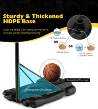 Load image into Gallery viewer, Super Cool Adjustable Basketball Net Hoop Set 4.25-10FT | Heavy Duty | 2 Nets | Shatterproof Backboard | Indoor | Outdoor