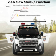 Load image into Gallery viewer, 2025 Licensed 24V GMC Sierra Denali Pick Up Truck 2 Seater Kids Ride-On | Upgraded Motors | Leather Seats | Rubber Tires | Remote