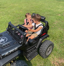 Load image into Gallery viewer, 2025 Massive Monster 2 Seater Ride On Car For Kids XXL 24V Upgraded Jeep Style TRD 4x4 | Leather Seats | 16” Rubber Tires | LED Lights | Remote