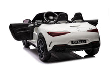 Load image into Gallery viewer, 2025 Licensed Big 1 Seater Mercedes Benz SL63 Kids Ride On Car | 24Volt | 4x4 | Rubber Tires | Leather Seat