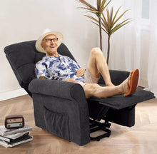 Load image into Gallery viewer, Heavy Duty Comfortable Modern Power Lift Chair For Elderly, Everyone | Adjustable Back Rest, Foot Rest | Full Body Relax Chair | Holds 330lbs