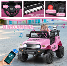 Load image into Gallery viewer, 2025 Licensed Toyota FJ Cruiser 12Volt 2 Seater Upgraded Kids Ride On Car / Truck | Lights | Suspension | Push To Start | Horn | Music | Remote
