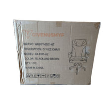 Load image into Gallery viewer, Classy PU Leather Executive Office Chair, Ergonomic Office Desk Chair with Swivel Wheels, Armrests for Home, Office
