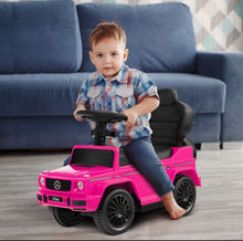 Load image into Gallery viewer, New 2025 | Licensed Mercedes G-Class Push Car with Guardrail and Sun Shade | Comfy Seat | 3-In-1