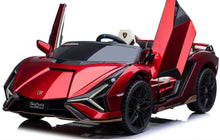 Load image into Gallery viewer, 2025 Licensed 24V Sian 2 Seater 24V Kids Ride On Car Upgraded | Leather Seats | Rubber Tires | 4x4 | Remote
