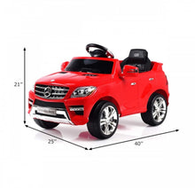 Load image into Gallery viewer, 2025 Licensed Mercedes Benz ML350 Kids 12V Ride On Car 1 Seater Upgraded | LED Lights | Remote