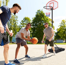 Load image into Gallery viewer, Super Cool Heavy Duty Adjustable Basketball Net / Hoop With Wheels | Stand | From 5.5ft To 7ft | Indoor | Outdoor