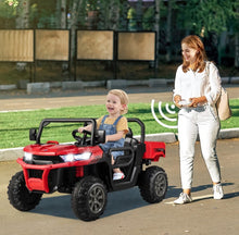Load image into Gallery viewer, 2025 Upgraded 24V Dump Truck Kids Ride On Car | Up To 8-10KPH | 2 Seater | Switch For Dump Bed | Open Tailgate | Music | 2 Of 20000 RPM Motors | Remote